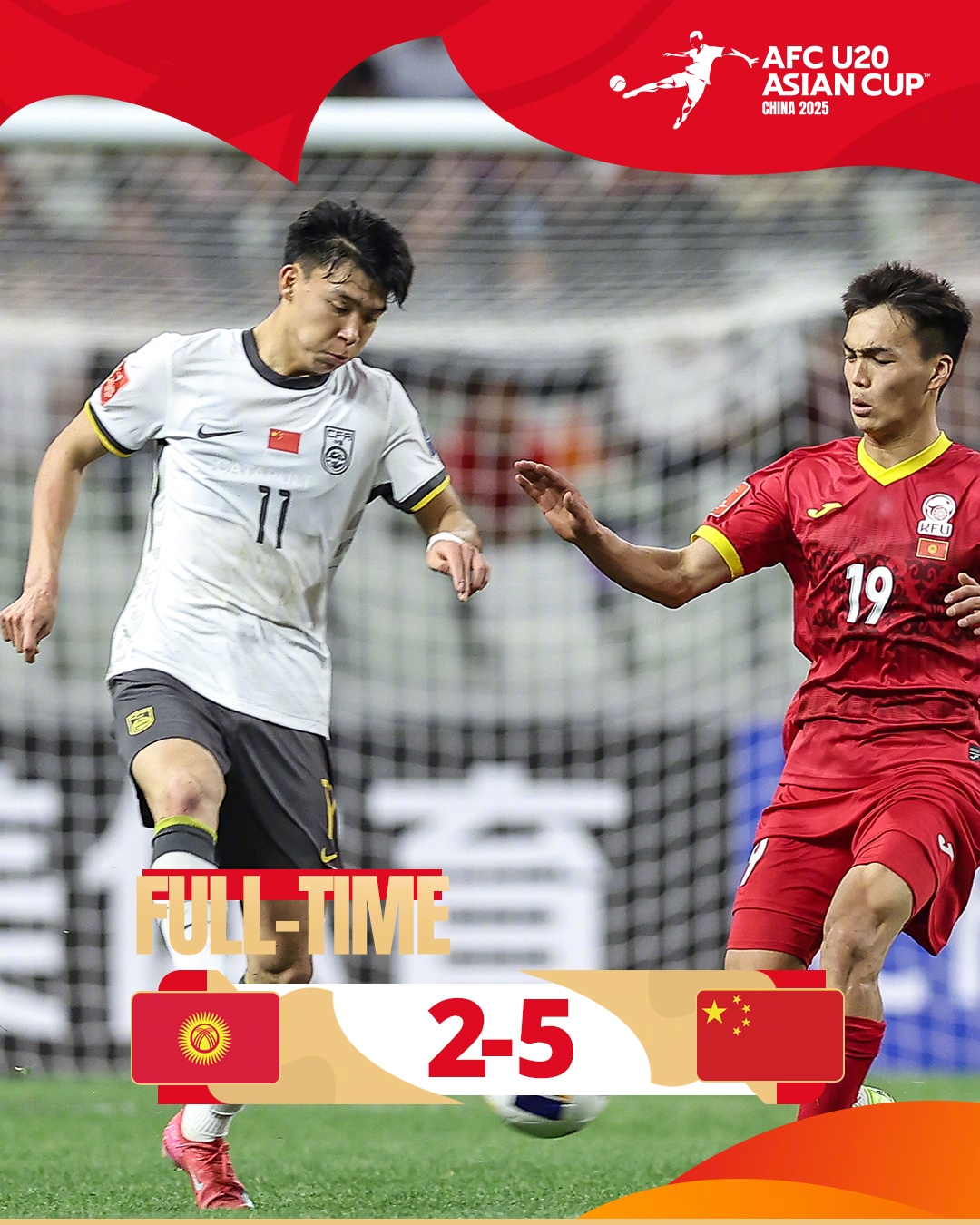  上次還是08年！U20國(guó)青5-2大勝，創(chuàng)隊(duì)史近8屆U20亞洲杯最大比分