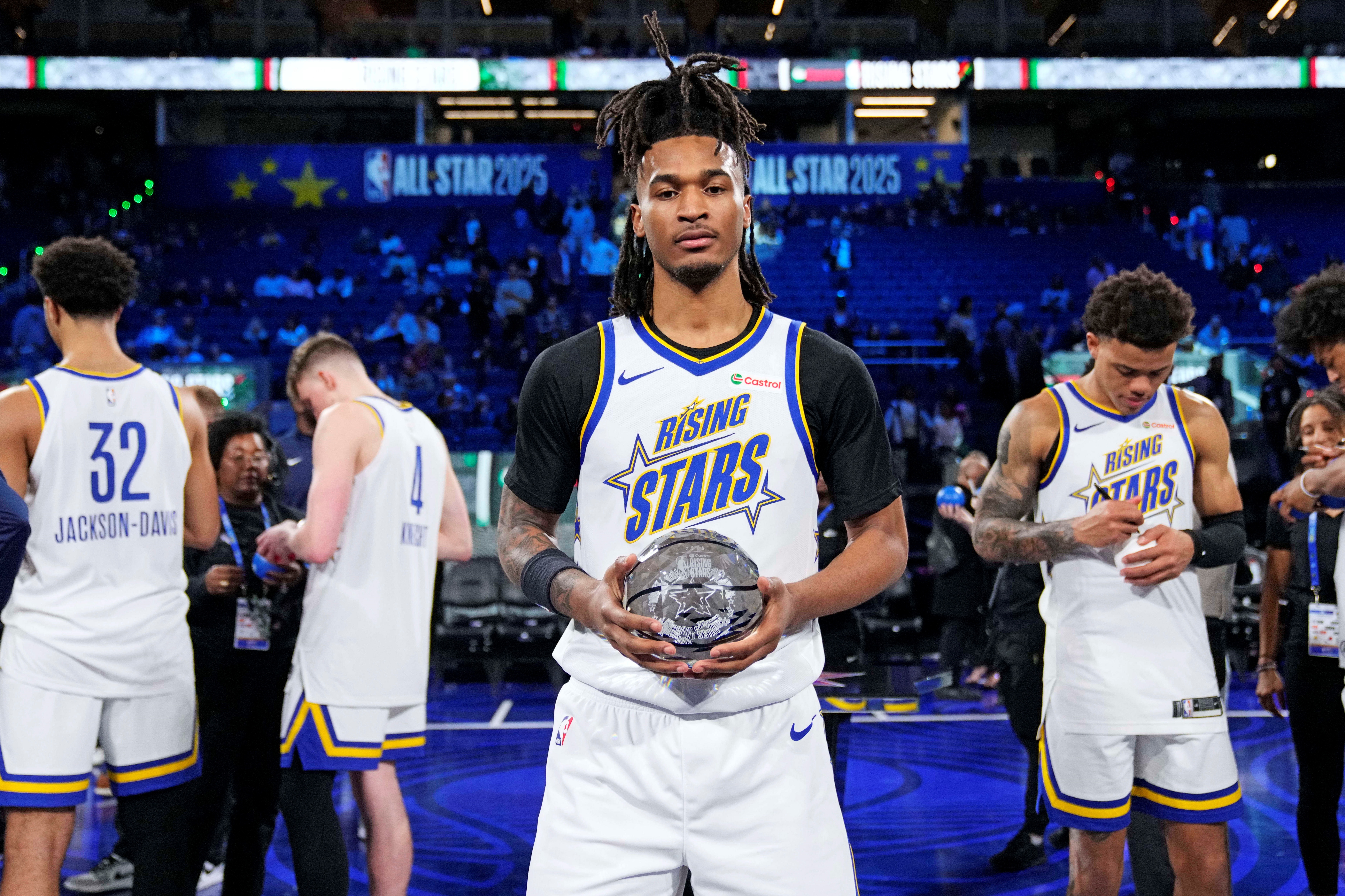  斬獲新秀賽MVP！卡斯爾：全明星周末很成功也很有趣