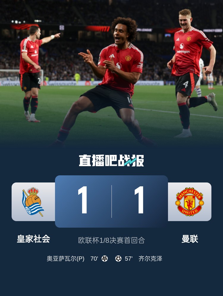  能否拿下歐聯(lián)杯？曼聯(lián)本賽季歐聯(lián)杯繼續(xù)不敗，9場5勝4平
